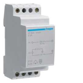 Transformateur de sonnerie 220V/8-12V 8VA 2MOD.