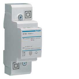 Transformateur de sonnerie 220V/8-12V 4VA 2MOD.