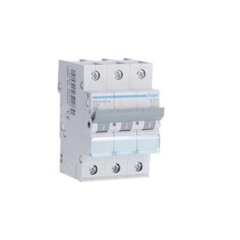 Disjoncteur 3kA - C - 3P - 20A - 3MOD.  
