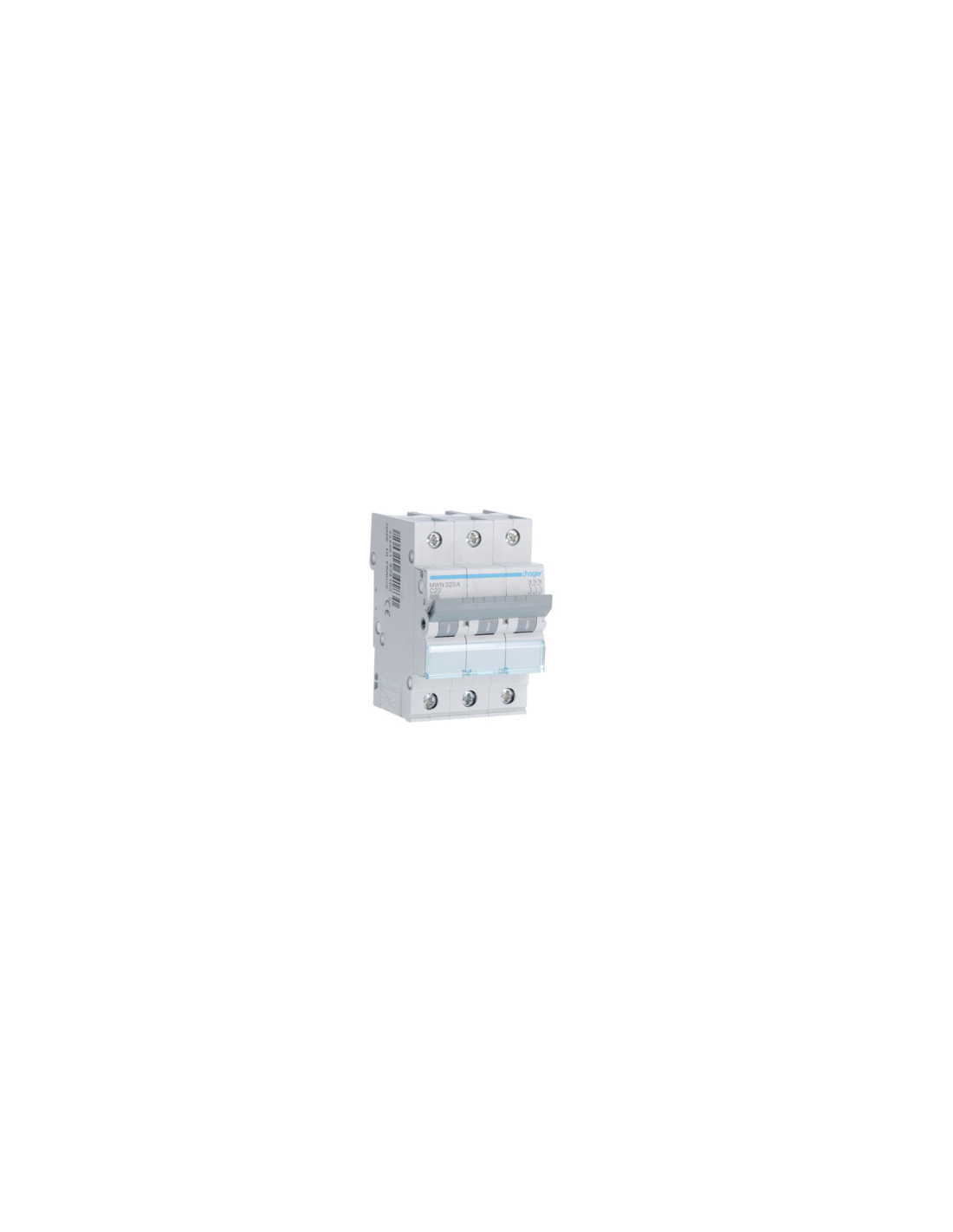 Disjoncteur 3kA - C - 3P - 20A - 3MOD.  