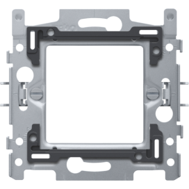 Socle de montage d'un interrupteur sans fil dans une boîte d'encastrement, fixation par griffes