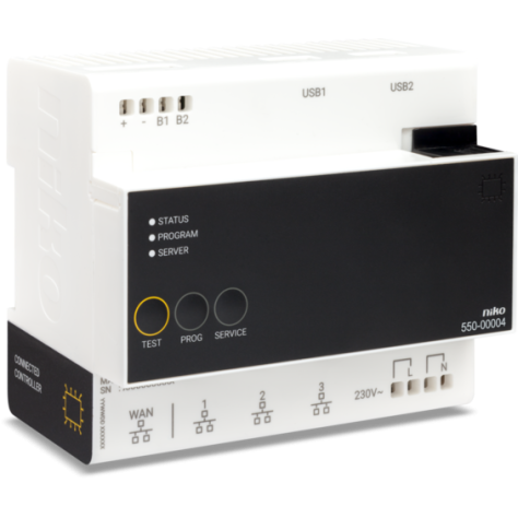 Unité de contrôle connectée pour Niko Home Control 1.x