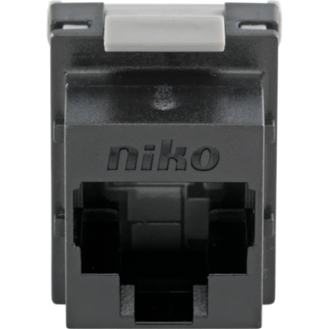 Connecteur RJ45 non blindé UTP cat. 6A, pour bandes passantes jusqu’à 500MHz