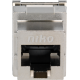 Connecteur RJ45 blindé STP cat. 6A, pour bandes passantes jusqu’à 500MHz