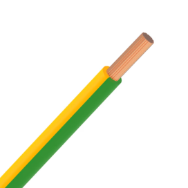 VOB souple H07V-K ECA 10mm² - Vert/Jaune (au mètre)