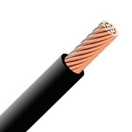 VOB cablé H07V-R ECA 16mm² - Noir - (au mètre)