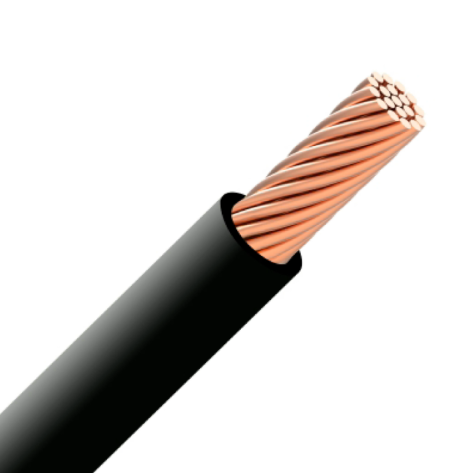 VOB cablé H07V-R ECA 16mm² - Noir - (au mètre)