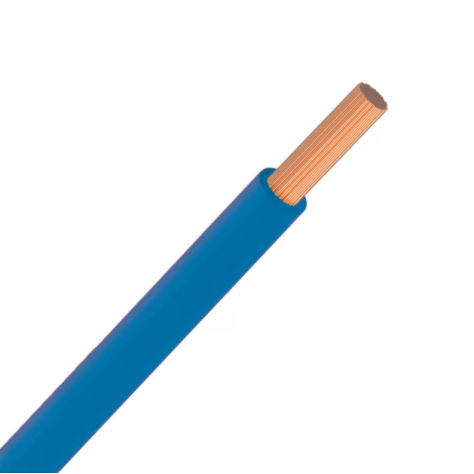 VOB souple H07V-K ECA 10mm² - Bleu - (au mètre)