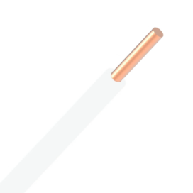 VOB massif H07V-U ECA 2,5mm² - Blanc - R100