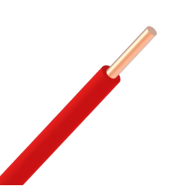 VOB massif H07V-U ECA 1,5mm² - Rouge - R100