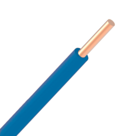 VOB massif H07V-U ECA 1,5mm² - Bleu - R100