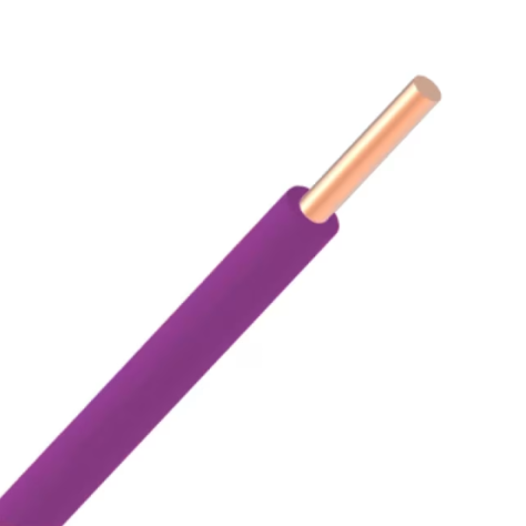 VOB massif H07V-U ECA 2,5mm² - Violet - R100
