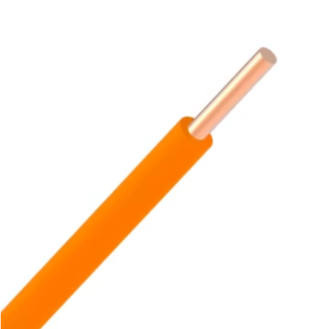 VOB massif H07V-U ECA 1,5mm² - Orange - R100