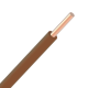 VOB massif H07V-U ECA 1,5mm² - Brun - R100