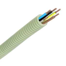 Tube précablé 25mm CCA VOB 5G6mm² - LSOH - R25