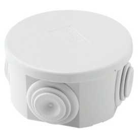 Boite de dérivation ronde IP44 D.65MM - Gris