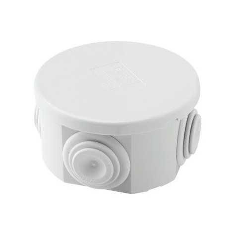 Boite de dérivation ronde IP44 D.65MM - Gris Boite de dérivation ronde IP44 D.65MM - Gris