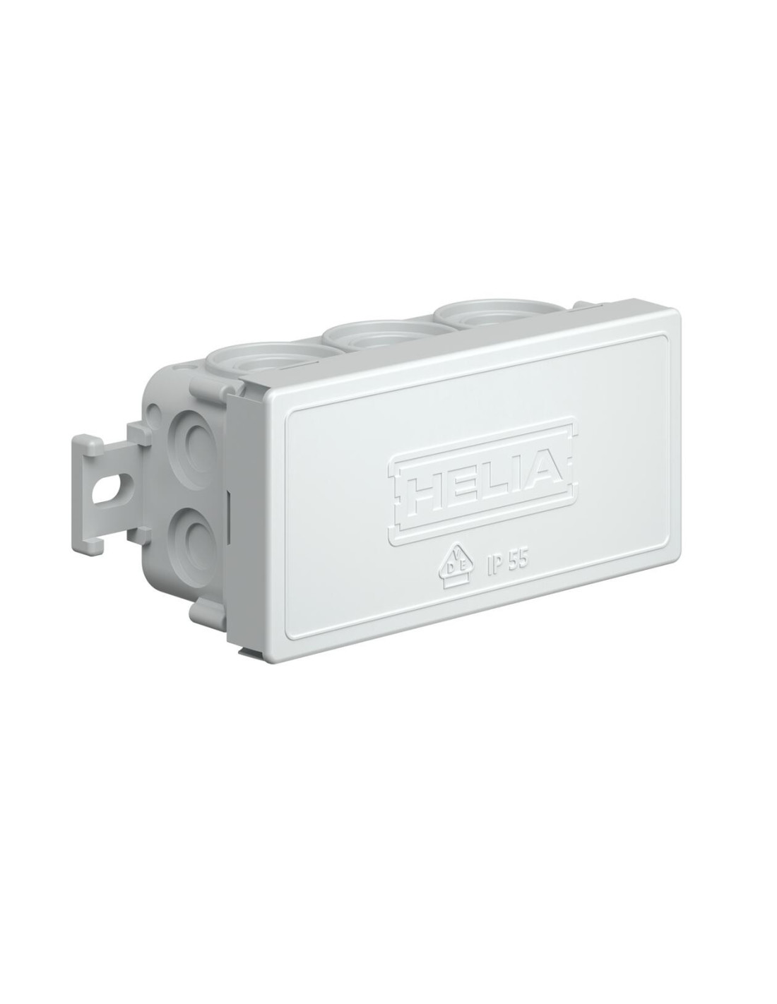 Boite de dérivation IP55 89X42X37MM - Gris
