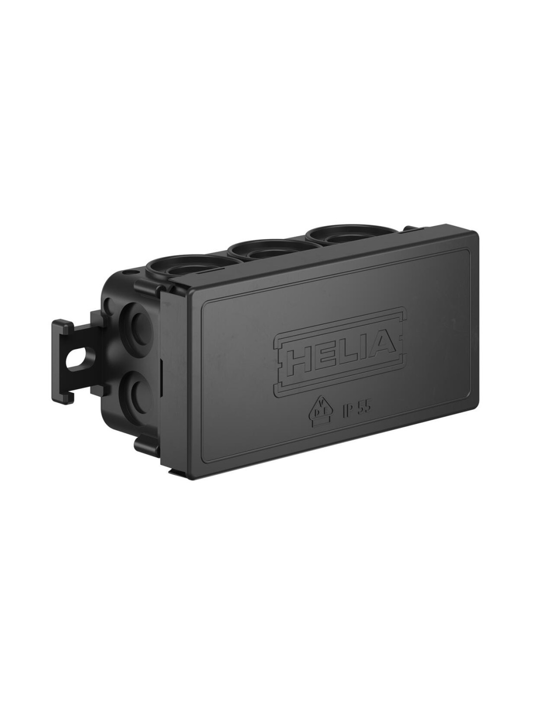 Boite de dérivation IP55 89X42X37MM - Noir