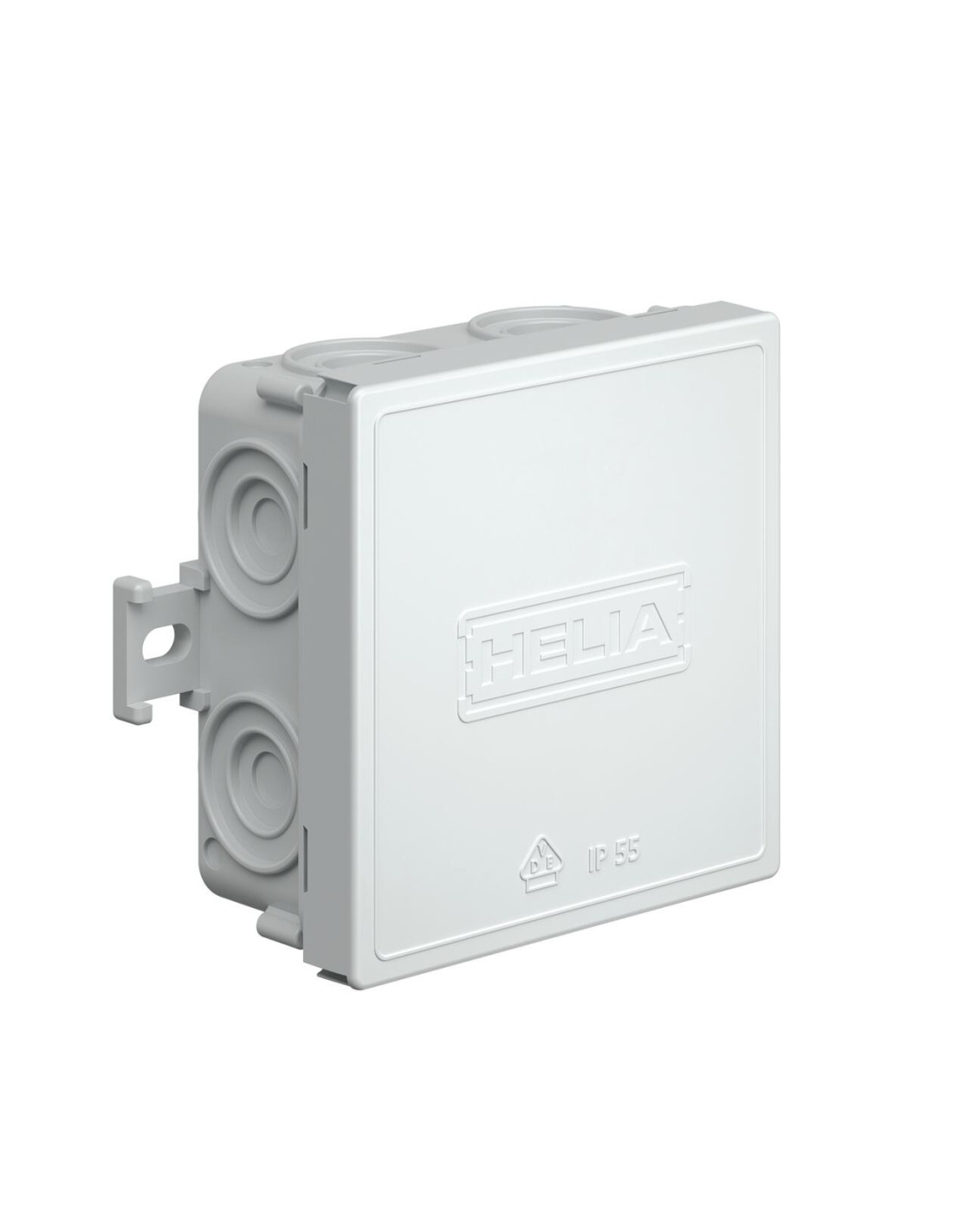 Boite de dérivation IP55 75X75X37MM - Gris