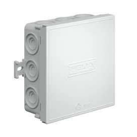 Boite de dérivation IP55 100X100X42MM - Gris