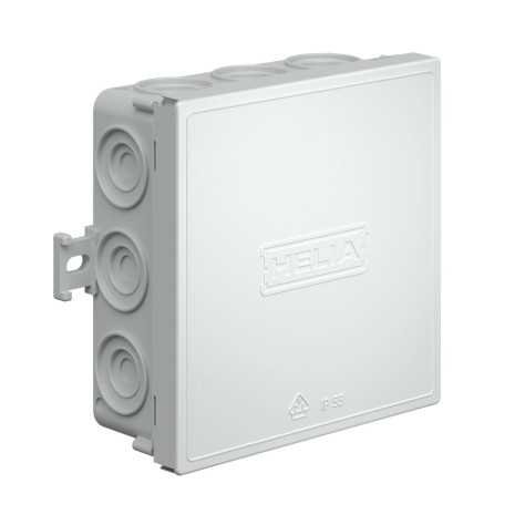 Boite de dérivation IP55 100X100X42MM - Gris