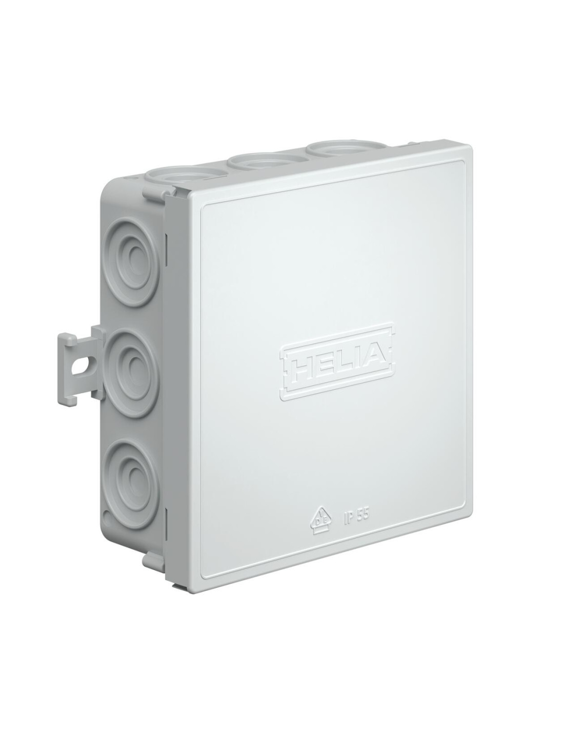 Boite de dérivation IP55 100X100X42MM - Gris