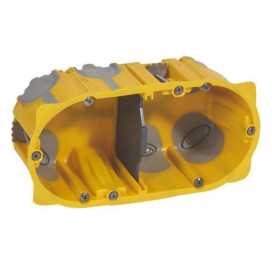 Boîte d'encastrement étanche double postes Energy D.67x50MM