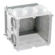 Boite d'encastrement 60x60x65MM (Sans vis)