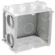Boite d'encastrement 60x60x45MM (Sans vis)