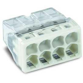Bornes de raccordement 8 entrées pour conducteurs rigides max. 2,5 mm²