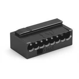 Bornes de raccordement MICRO 8 entrées pour conducteurs rigides max. 0,8 mm²