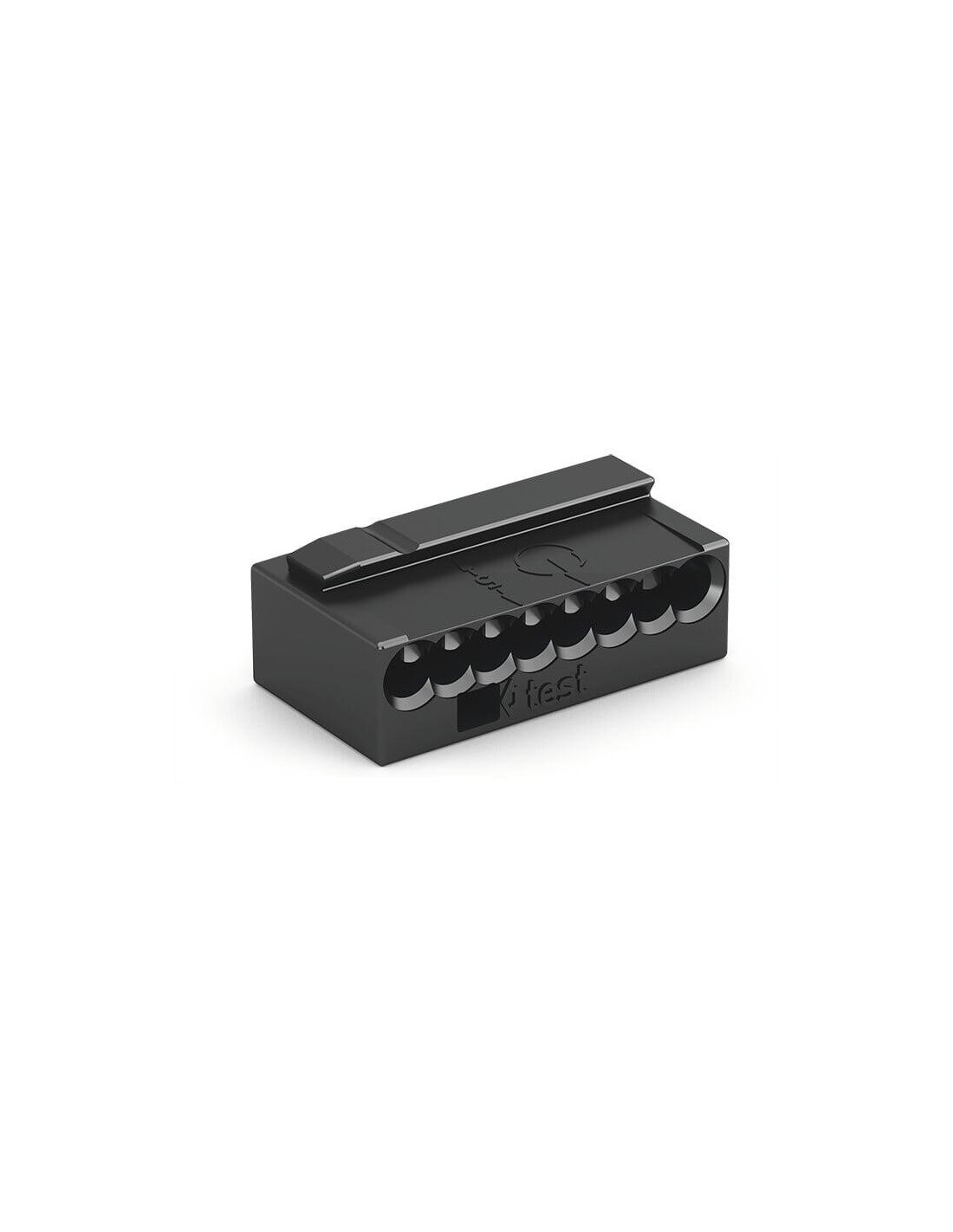 Bornes de raccordement MICRO 8 entrées pour conducteurs rigides max. 0,8 mm²