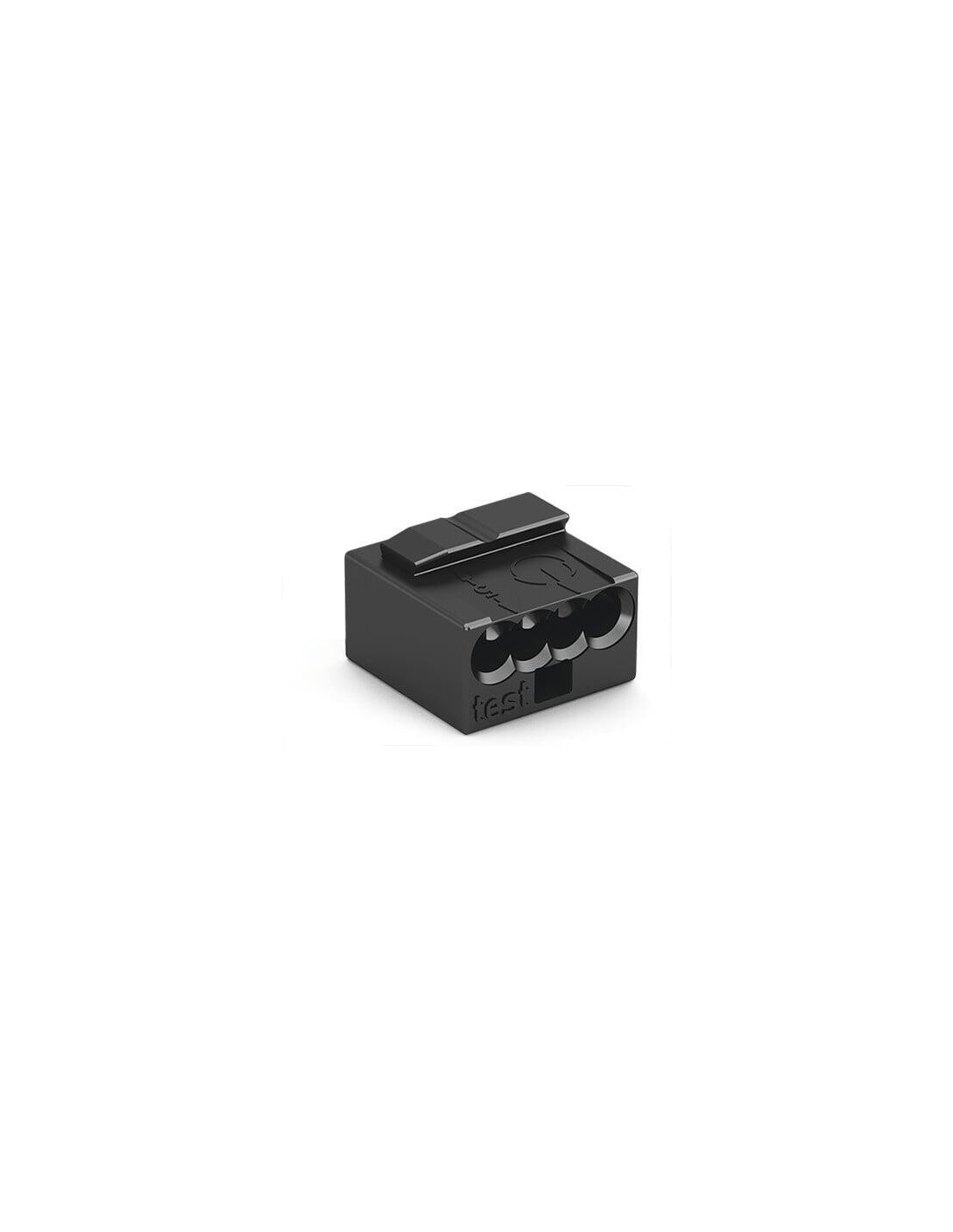 Bornes de raccordement MICRO 4 entrées pour conducteurs rigides max. 0,8 mm²