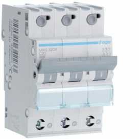 Disjoncteur 3kA - C - 3P - 10A - 3MOD. - quickconnect