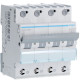 Disjoncteur 3kA - C - 3P+N - 10A - 4MOD. - quickconnect