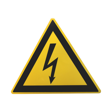 Teconex - Pictogramme "Danger électrique" 100mm