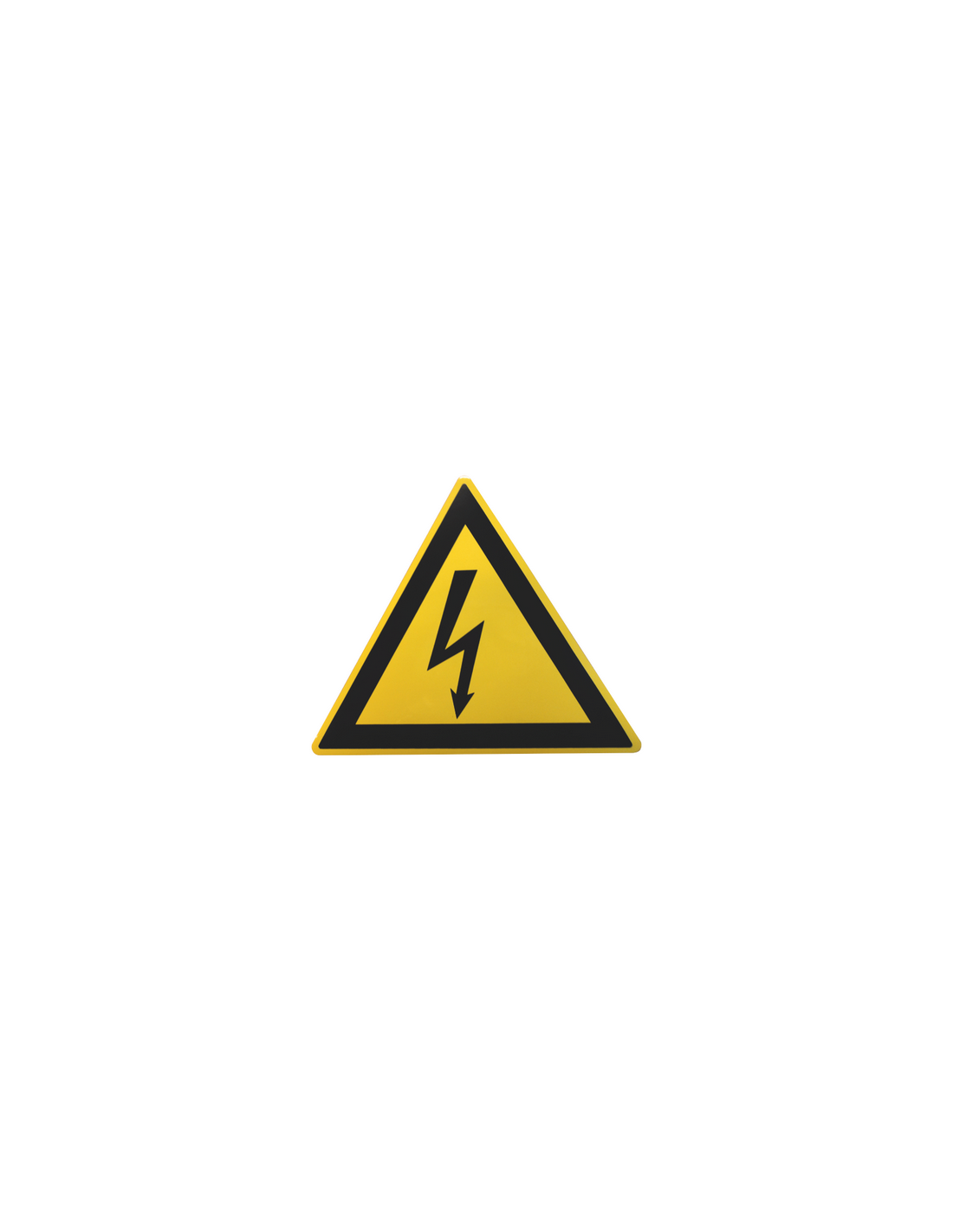 Teconex - Pictogramme "Danger électrique" 100mm