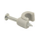 Attaches à clouer - 4 mm - Pack 100 PCS