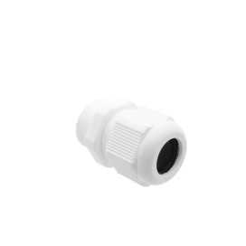 Presse-étoupes PVC à serrage-Metrique Blanc - 20mm