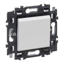 Valena Next interrupteur unipolaire 10AX appareil complet blanc à griffes