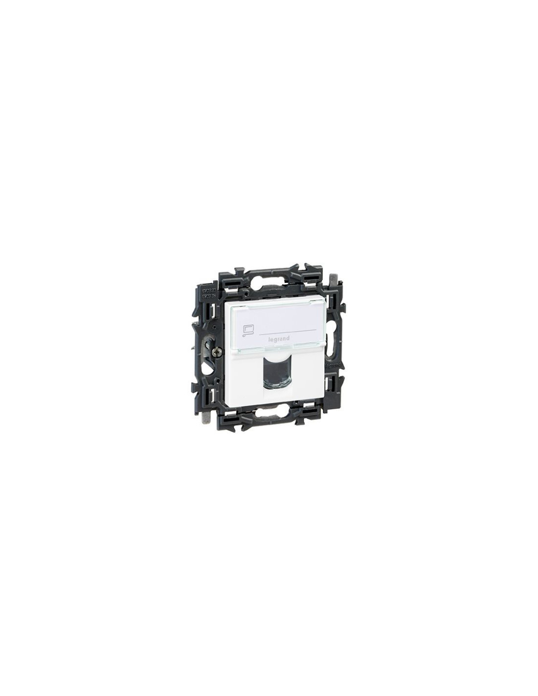 Valena Next prise RJ45 UTP cat 6 appareil complet blanc à griffes