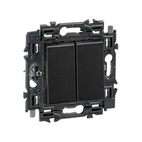 Valena Next double deux directions 10AX appareil complet noir à griffes Valena Next double deux directions 10AX appareil complet noir à griffes