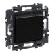 Valena Next interrupteur unipolaire 10AX appareil complet noir à griffes