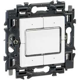 Valena Next poussoir 4 boutons compacte appareil complet blanc à griffes