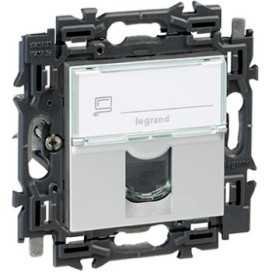 Valena Next prise RJ45 cat6 UTP appareil complet alu à griffes