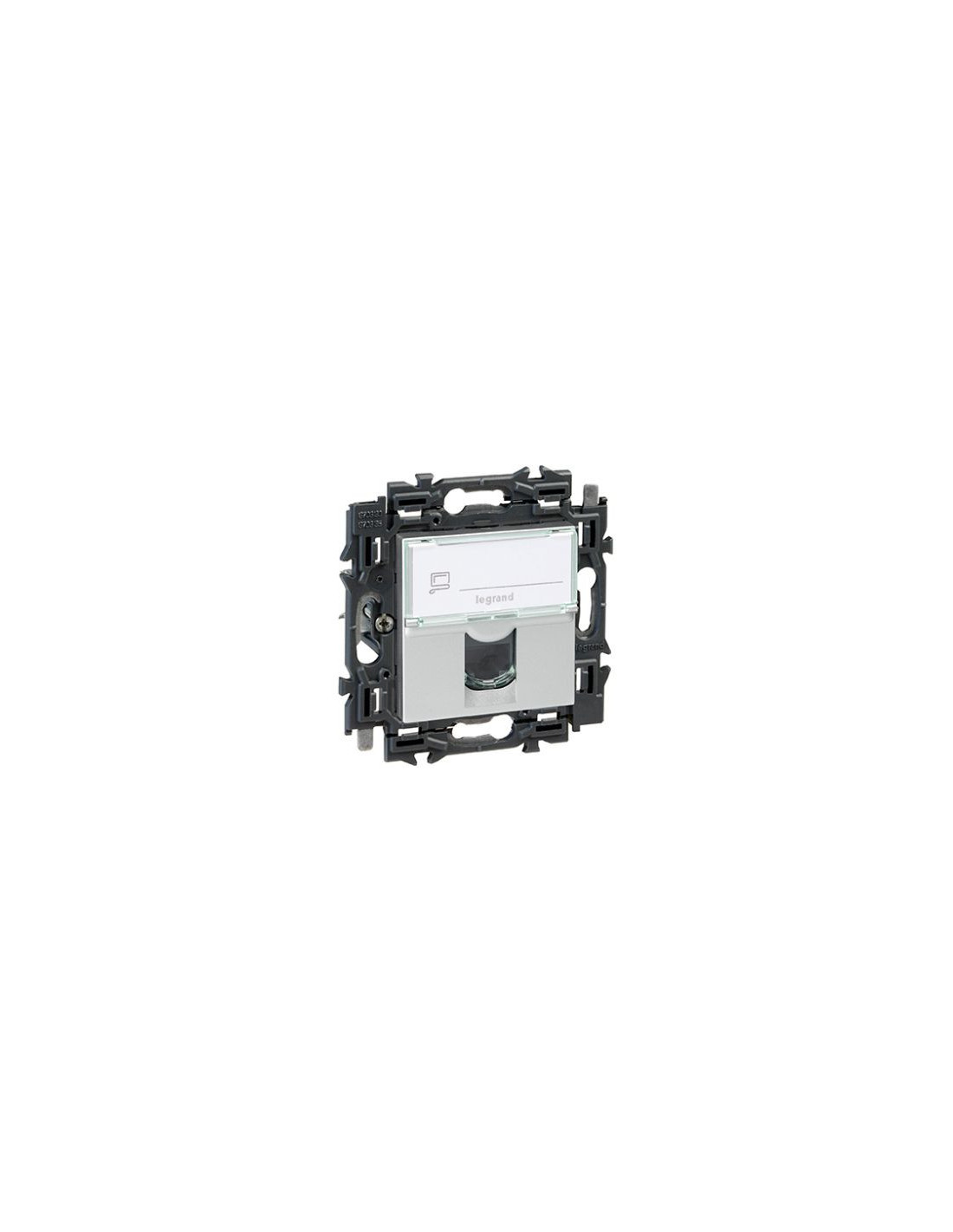 Valena Next prise RJ45 cat6 UTP appareil complet alu à griffes