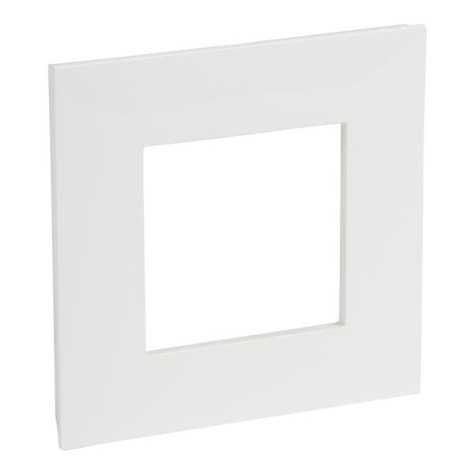 Valena Next plaque 1 poste blanc Valena Next plaque 1 poste blanc