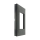 Valena Next plaque 1 poste noir