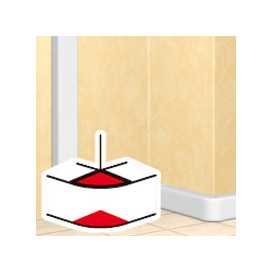 Angle ext. variable DLP design sections 50 x 80 et 50 x 105mm